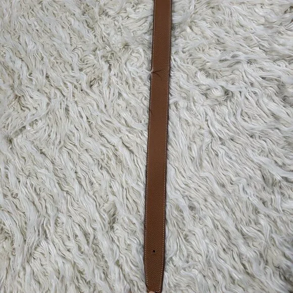 Hermès Reversible Black/Brown Constance H Belt #85 Brushed Gold Buckle - Picture 7 of 12